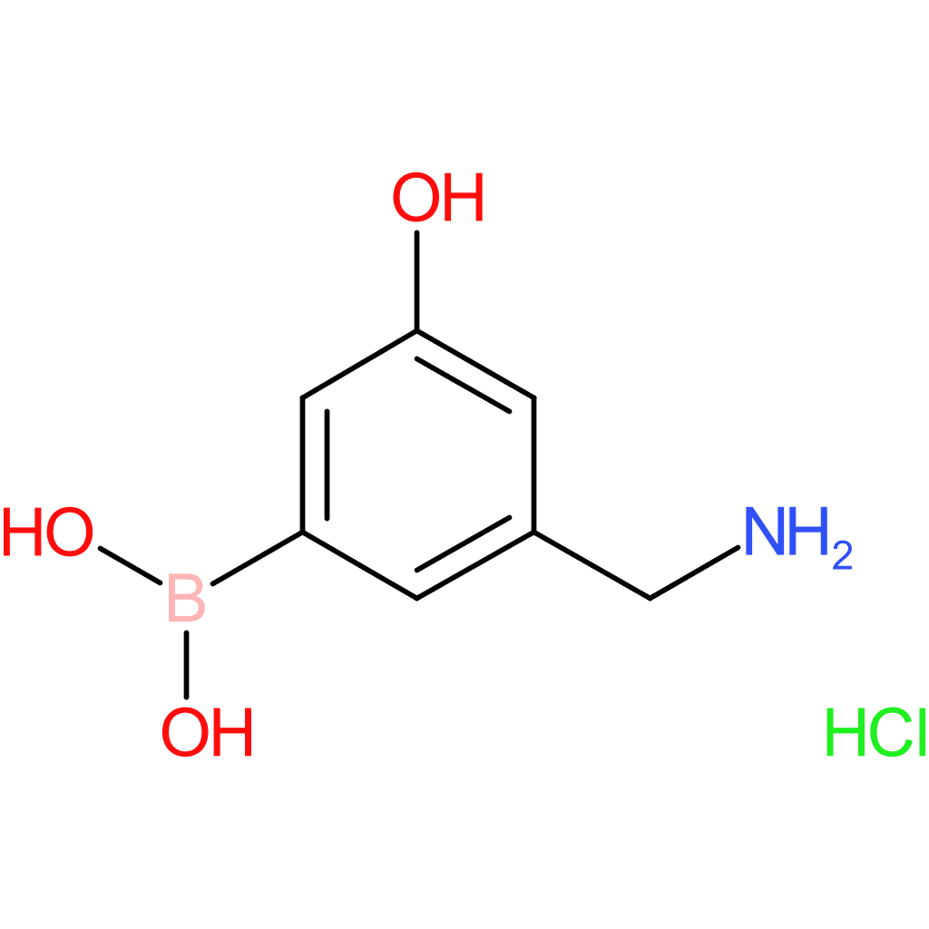 [3-(aminomethyl)-5-hydroxyphenyl]boronic acid hydrochloride
