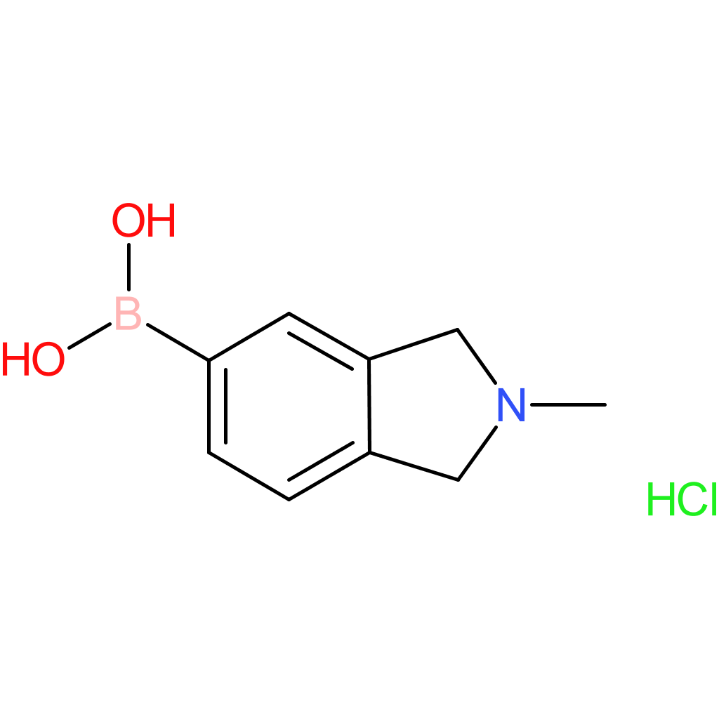 (2-methyl-2,3-dihydro-1h-isoindol-5-yl)boronic acid hydrochloride