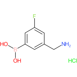[3-(aminomethyl)-5-fluorophenyl]boronic acid hydrochloride