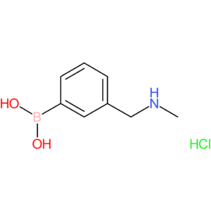 (3-[(methylamino)methyl]phenyl)boronic acid hydrochloride