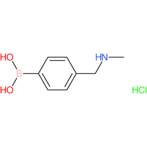 (4-[(methylamino)methyl]phenyl)boronic acid hydrochloride
