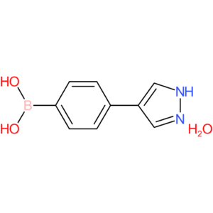 [4-(1h-pyrazol-4-yl)phenyl]boronic acid hydrate