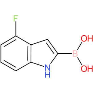 (4-fluoro-1h-indol-2-yl)boronic acid