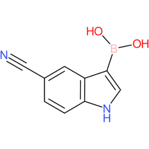 boronic acid, b-(5-cyano-1h-indol-3-yl)-