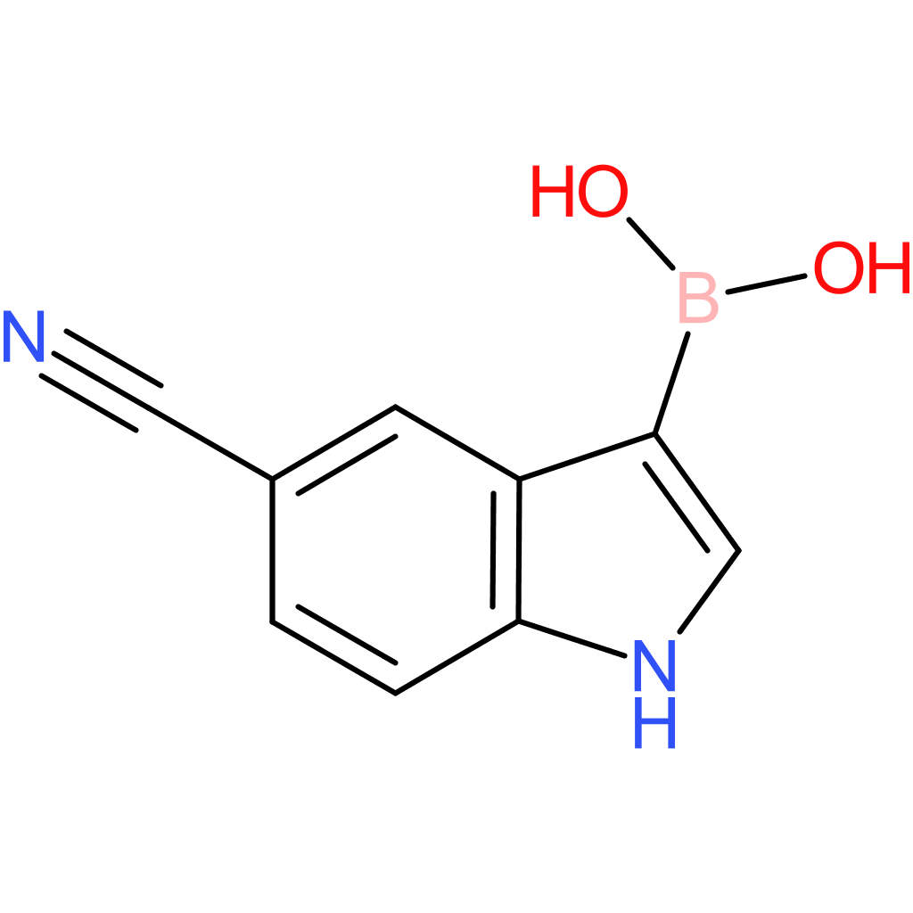 boronic acid, b-(5-cyano-1h-indol-3-yl)-