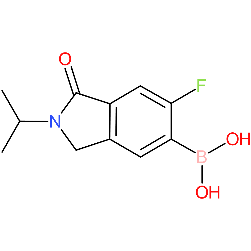 boronic acid, b-[6-fluoro-2,3-dihydro-2-(1-methylethyl)-1-oxo-1h-isoindol-5-yl]-