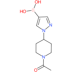 boronic acid, b-[1-(1-acetyl-4-piperidinyl)-1h-pyrazol-4-yl]-
