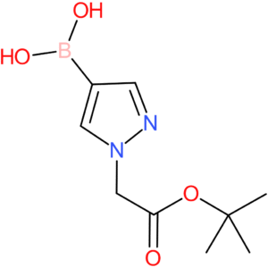 1h-pyrazolE-1-acetic acid, 4-borono-, 1-(1,1-dimethylethyl) ester