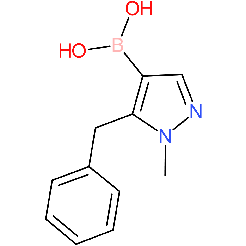 boronic acid, b-[1-methyl-5-(phenylmethyl)-1h-pyrazol-4-yl]-