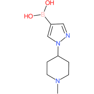 1-(1-methylpiperidin-4-yl)-1h-pyrazol-4-ylboronic acid