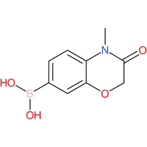 b-(3,4-dihydro-4-methyl-3-oxo-2h-1,4-benzoxazin-7-yl)-boronic acid