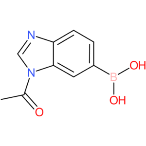 boronic acid, b-(1-acetyl-1h-benzimidazol-6-yl)-