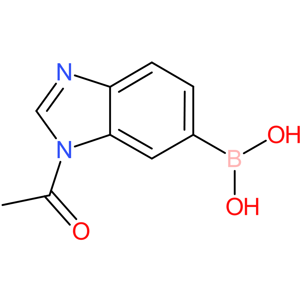 boronic acid, b-(1-acetyl-1h-benzimidazol-6-yl)-