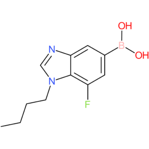 boronic acid, b-(1-butyl-7-fluoro-1h-benzimidazol-5-yl)-