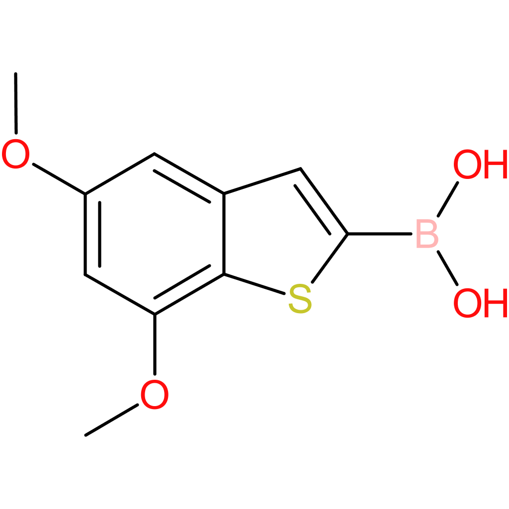 5,7-dimethoxybenzothiophene-2-boronic acid