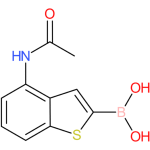 b-[4-(acetylamino)benzo[b]thien-2-yl]-boronic acid