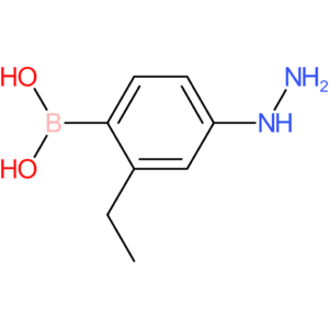 (2-ethyl-4-hydrazinylphenyl)boronic acid