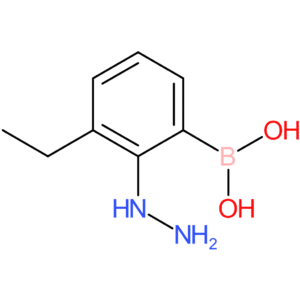 (3-ethyl-2-hydrazinylphenyl)boronic acid