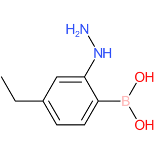 (4-ethyl-2-hydrazinylphenyl)boronic acid