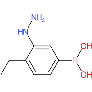 (4-ethyl-3-hydrazinylphenyl)boronic acid