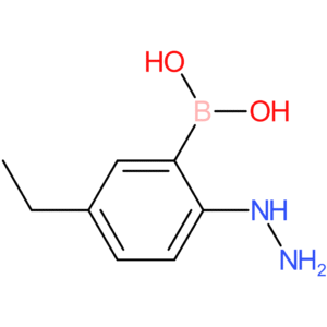 (5-ethyl-2-hydrazinylphenyl)boronic acid
