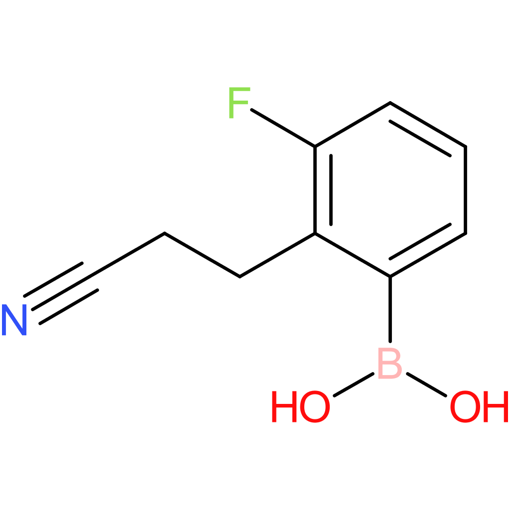 [2-(2-cyanoethyl)-3-fluorophenyl]boronic acid