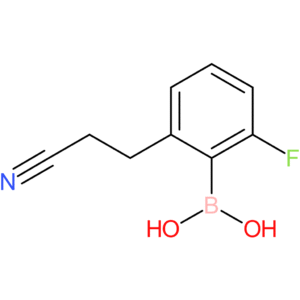 [2-(2-cyanoethyl)-6-fluorophenyl]boronic acid