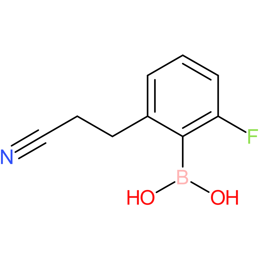 [2-(2-cyanoethyl)-6-fluorophenyl]boronic acid