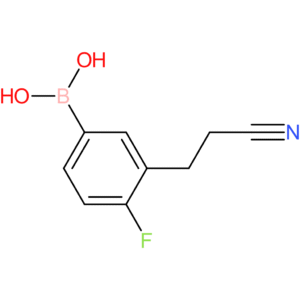[3-(2-cyanoethyl)-4-fluorophenyl]boronic acid
