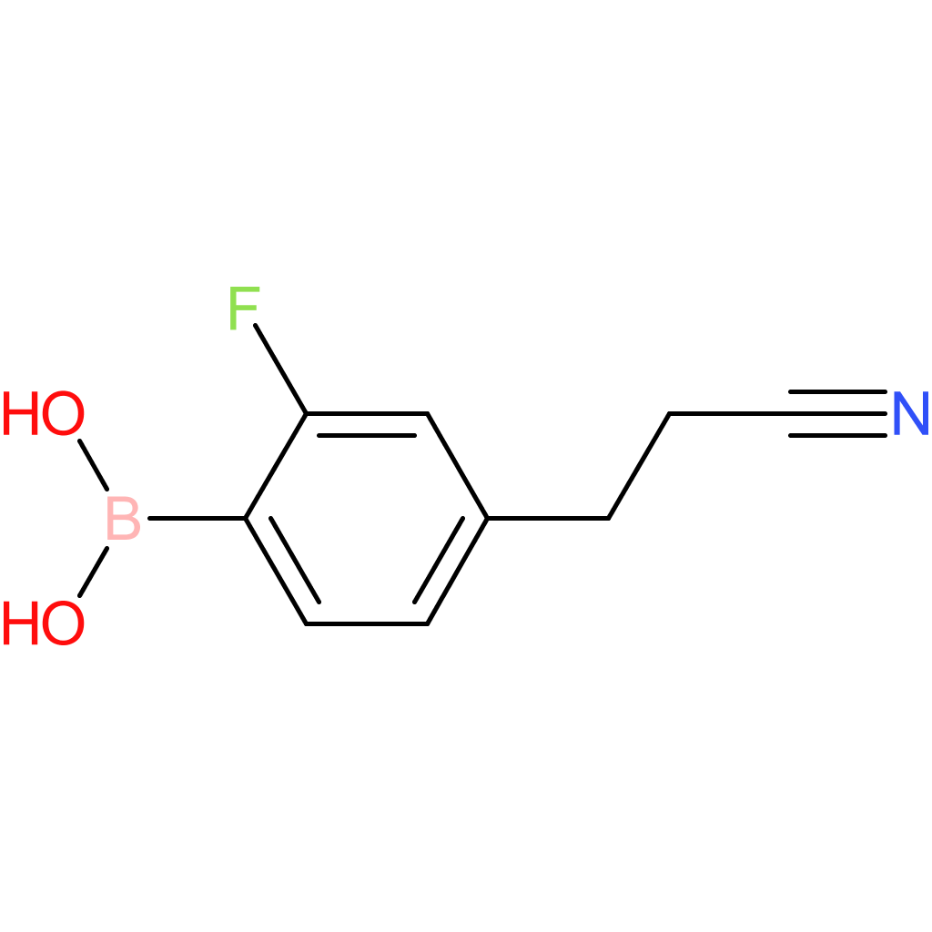 [4-(2-cyanoethyl)-2-fluorophenyl]boronic acid