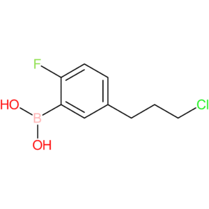 5-(3-chloropropyl)-2-fluorophenylboronic acid