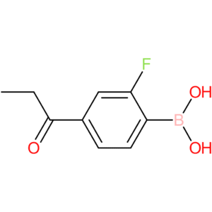 (2-fluoro-4-propanoylphenyl)boronic acid
