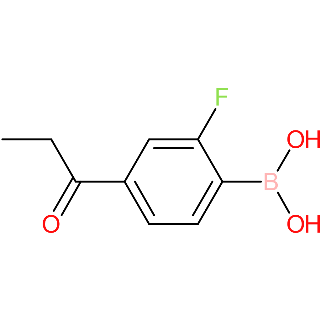 (2-fluoro-4-propanoylphenyl)boronic acid