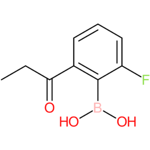 (2-fluoro-6-propanoylphenyl)boronic acid