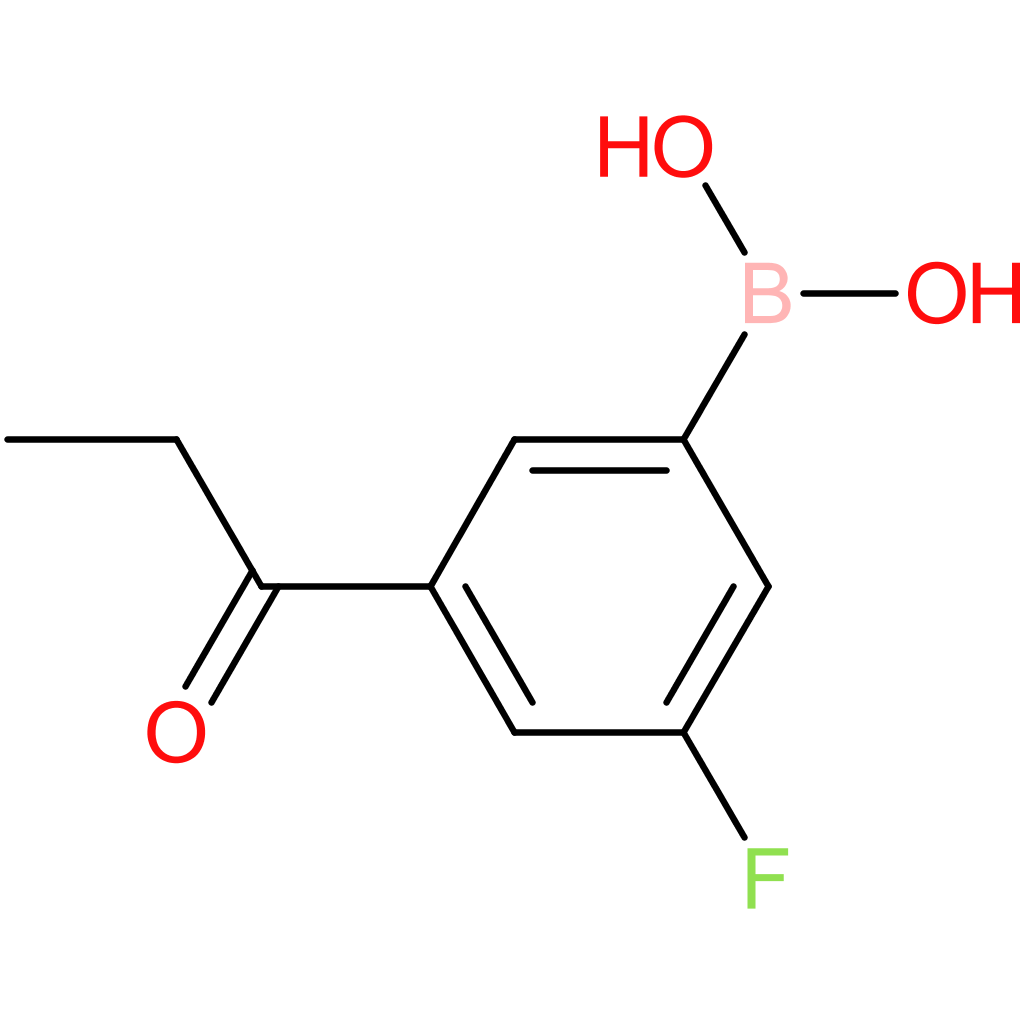 (3-fluoro-5-propanoylphenyl)boronic acid