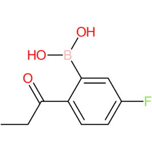 (5-fluoro-2-propanoylphenyl)boronic acid