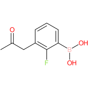 [2-fluoro-3-(2-oxopropyl)phenyl]boronic acid