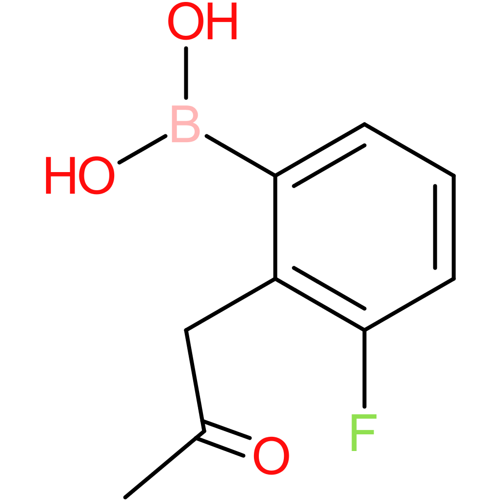 [3-fluoro-2-(2-oxopropyl)phenyl]boronic acid
