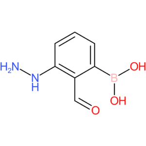 (2-formyl-3-hydrazinylphenyl)boronic acid