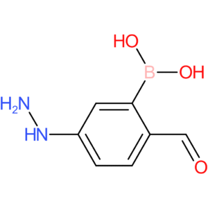 (2-formyl-5-hydrazinylphenyl)boronic acid