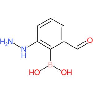 (2-formyl-6-hydrazinylphenyl)boronic acid