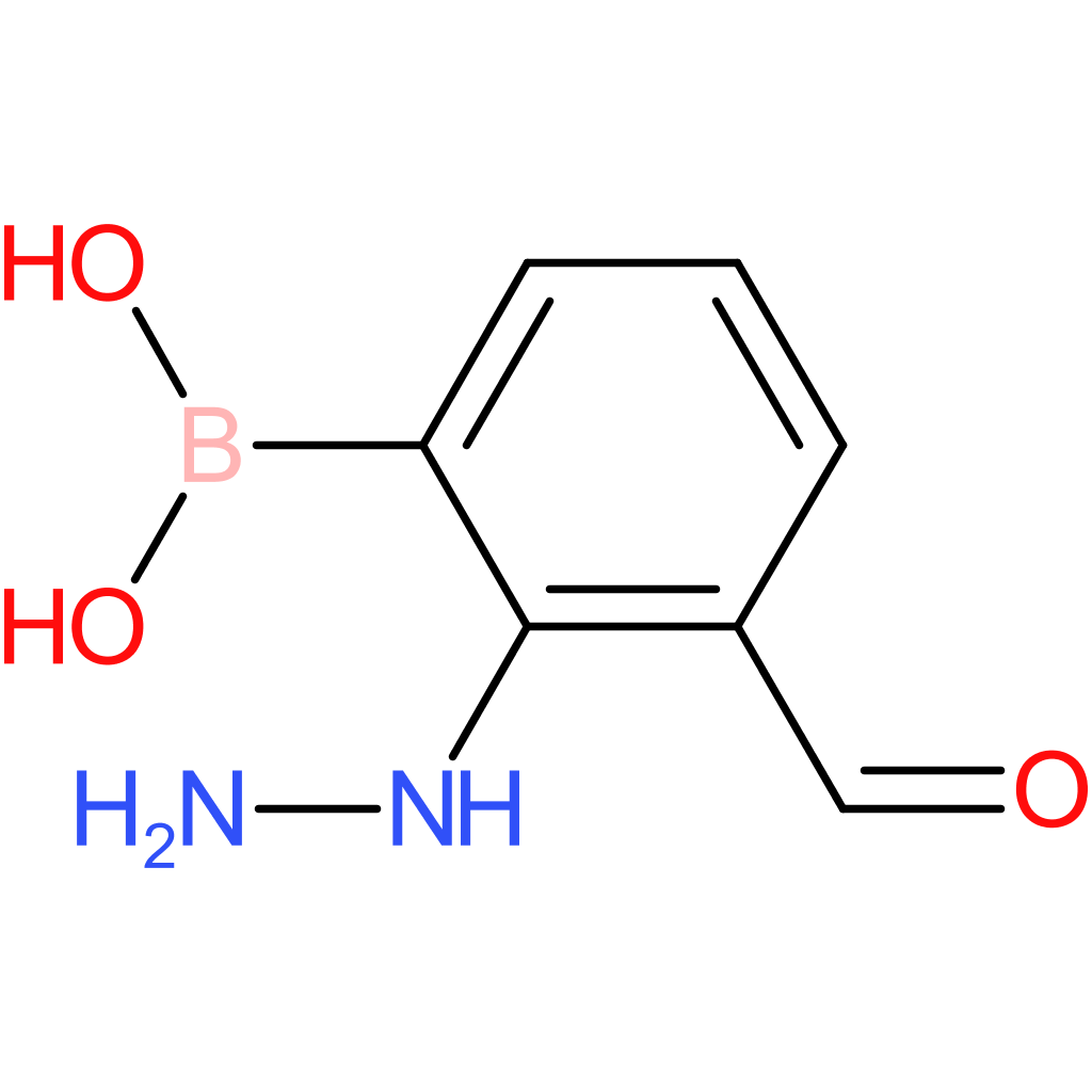 (3-formyl-2-hydrazinylphenyl)boronic acid