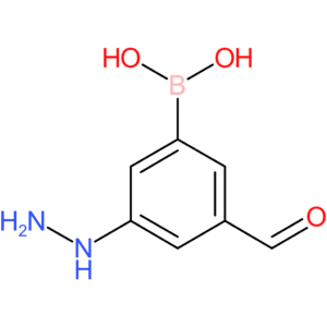 (3-formyl-5-hydrazinylphenyl)boronic acid