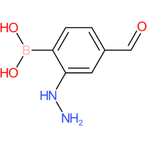 (4-formyl-2-hydrazinylphenyl)boronic acid