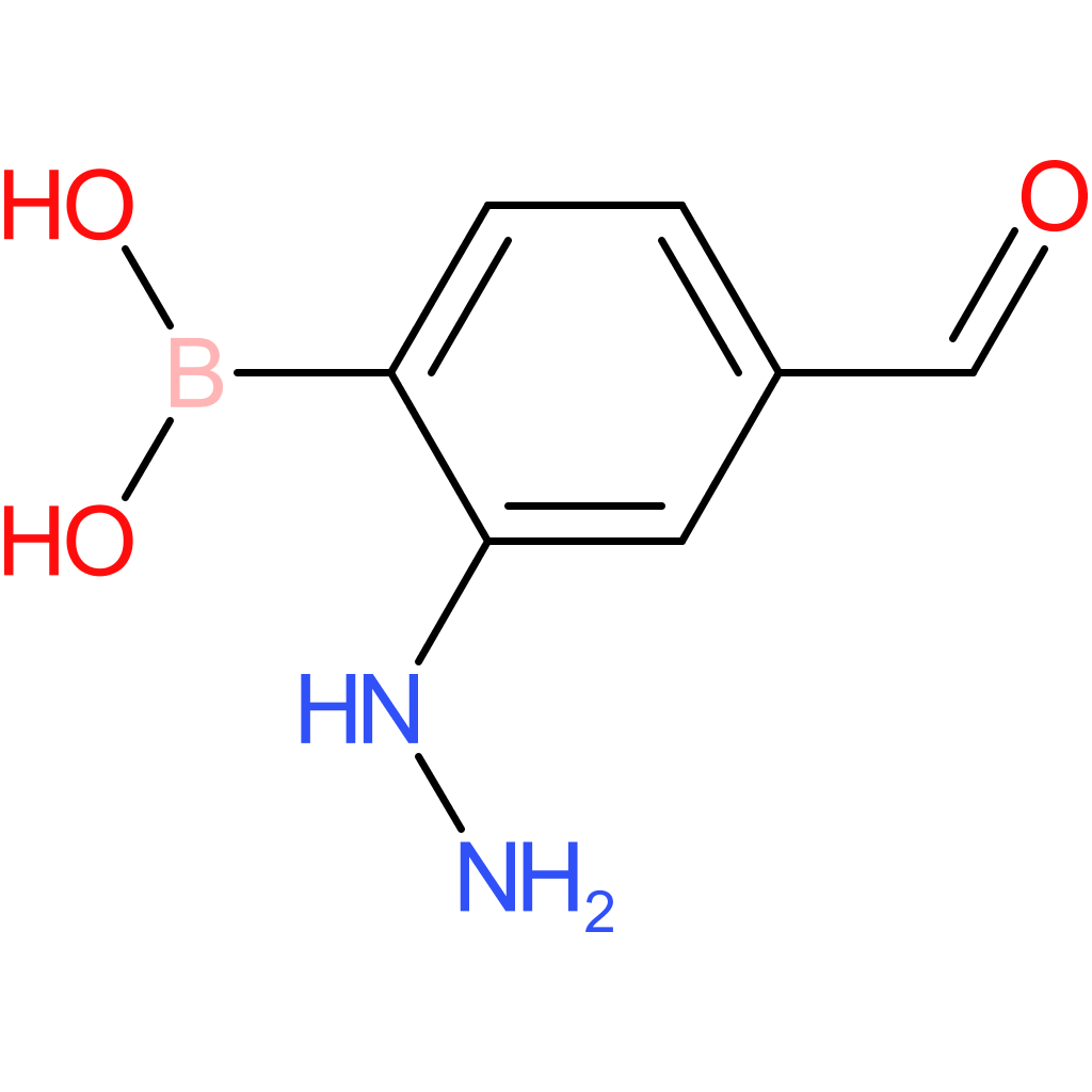 (4-formyl-2-hydrazinylphenyl)boronic acid