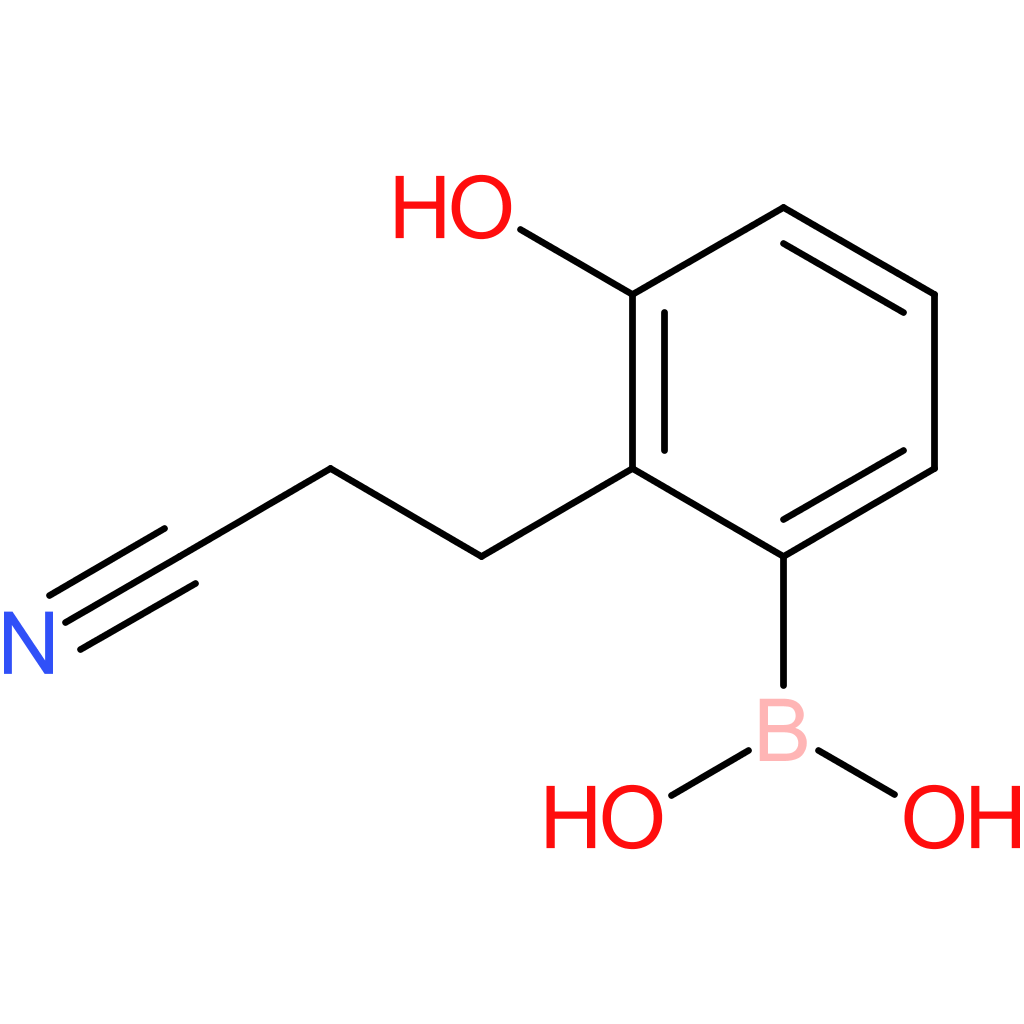 [2-(2-cyanoethyl)-3-hydroxyphenyl]boronic acid