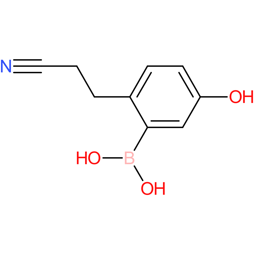 [2-(2-cyanoethyl)-5-hydroxyphenyl]boronic acid