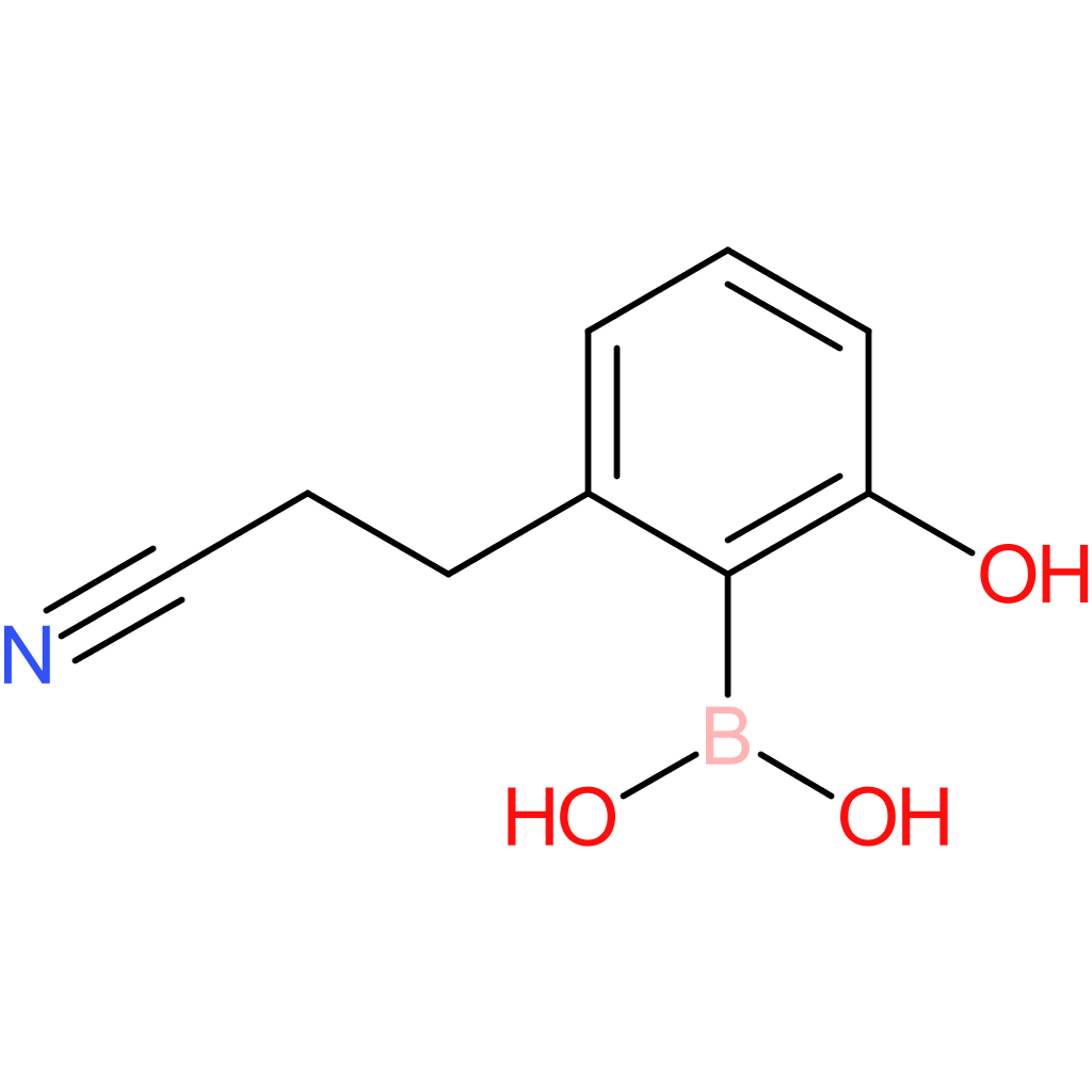 [2-(2-cyanoethyl)-6-hydroxyphenyl]boronic acid