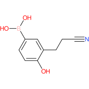 [3-(2-cyanoethyl)-4-hydroxyphenyl]boronic acid
