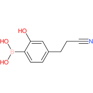 [4-(2-cyanoethyl)-2-hydroxyphenyl]boronic acid